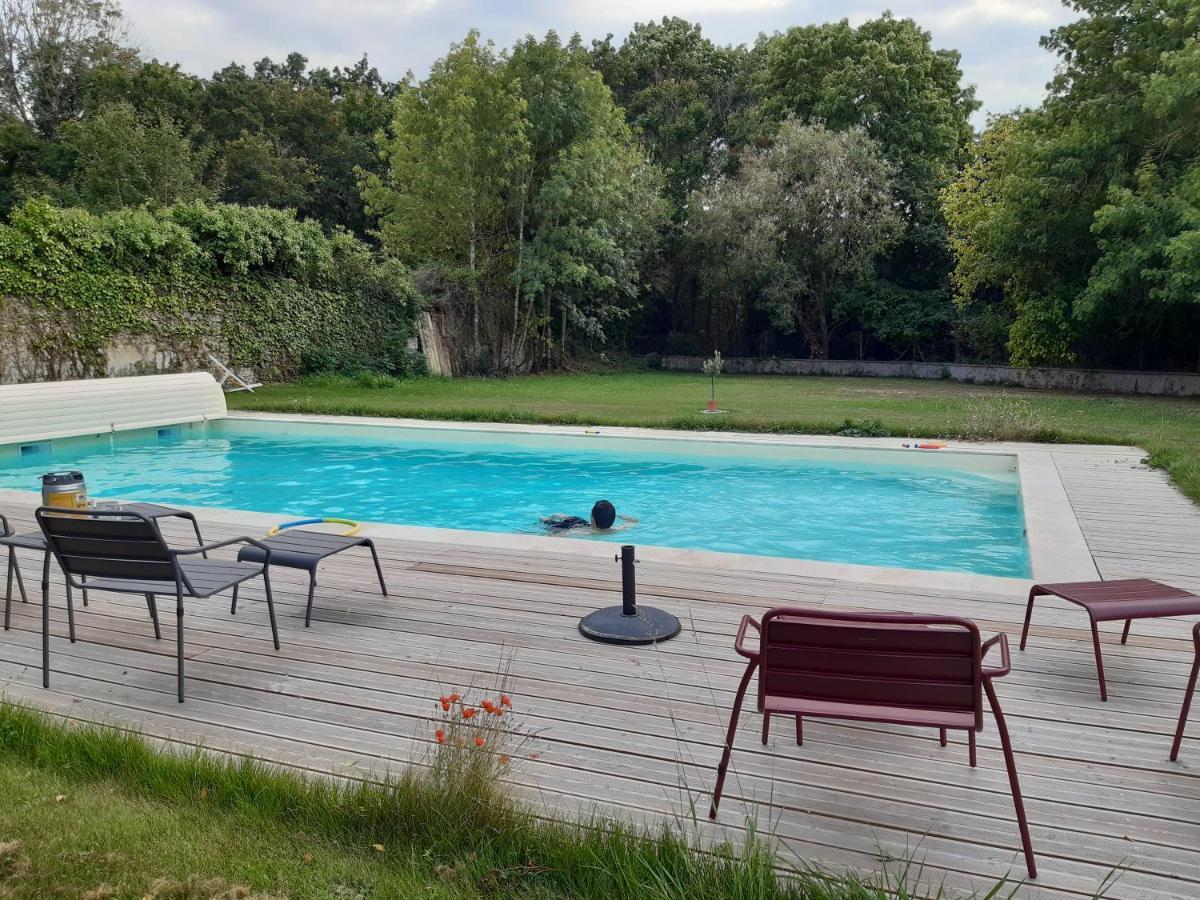 Chateau De Charnizay Bagian luar foto